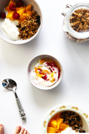 Mango Raspberry Swirl - a different taste with every mouthful - baby will love it