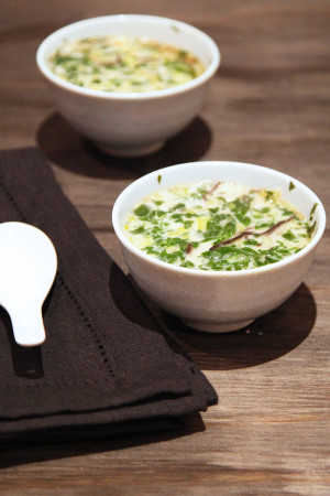 Savoury Egg Custards - delicious