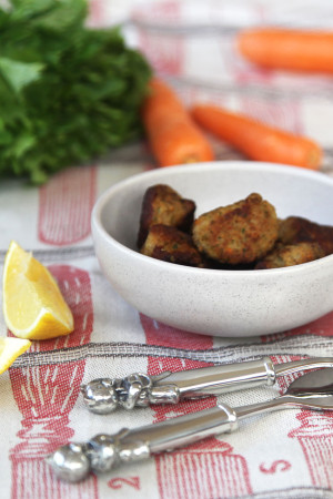 mini lamb koftas - perfectly sized or baby or adults...
