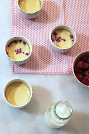 Creme de Pots - a simple baked custard that baby and the whole family will love xx