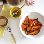 caramelised sweet potato