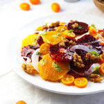 Citrus salad with fennel and walnuts
