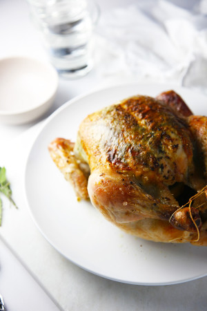 Roast Chicken with Sage