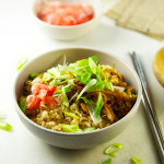 Chicken Domburi - a really easy one pot, week night meal.