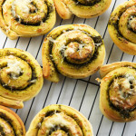Kale Pesto Bread Rolls