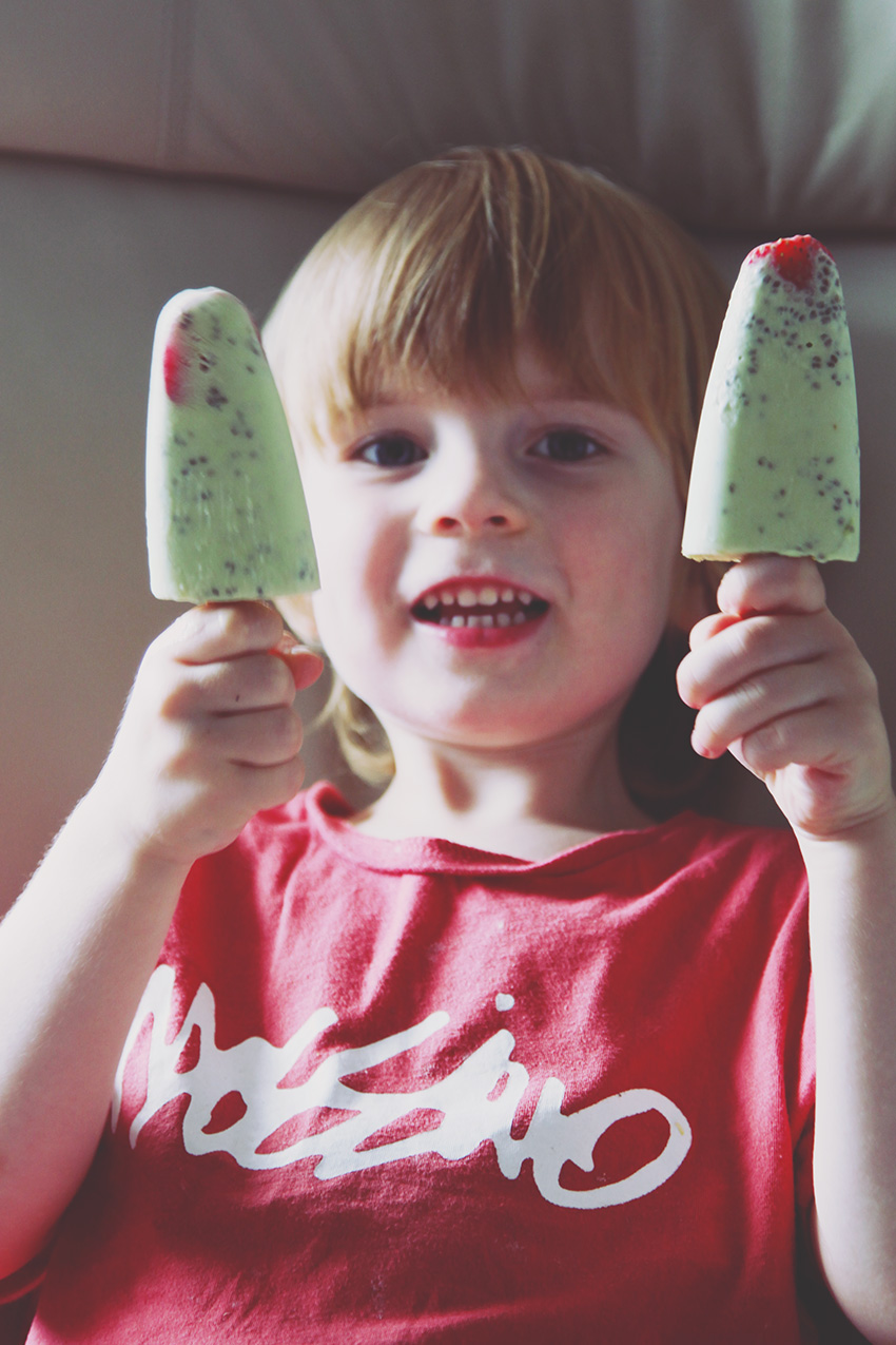 Healthy Avocado Chia Pops - so good for you that you can enjoy them anytime - breakfast even!