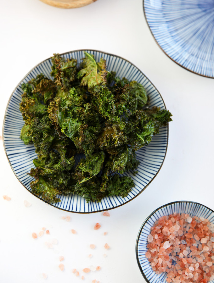 Kale Chips - super light, super crispy and deliciously healthy