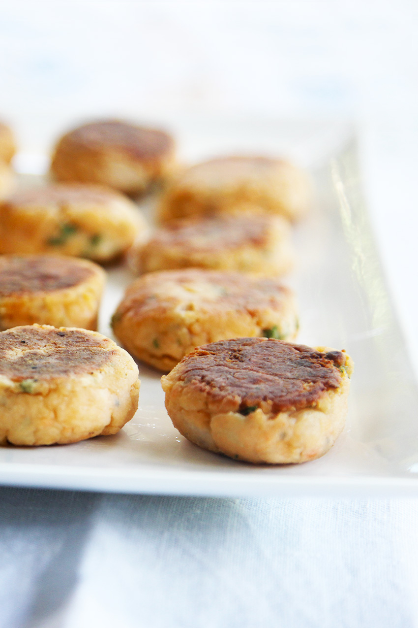 My mums salmon patties - easy and delicious. Perfect for little folks