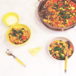 Vegetable paella