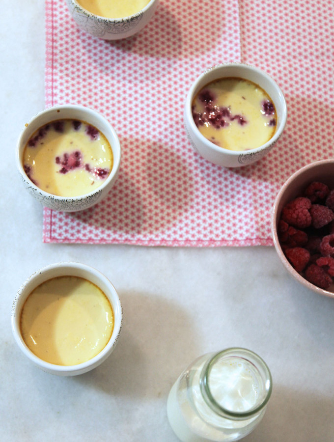 Creme de Pots - a simple baked custard that baby and the whole family will love xx