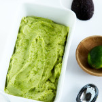 Healthy avocado ice cream. That's right, healthy ice cream. Smooth, creamy and delicious.