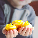 Mini mango banana cupcakes - sweetened naturally and perfect for young and old