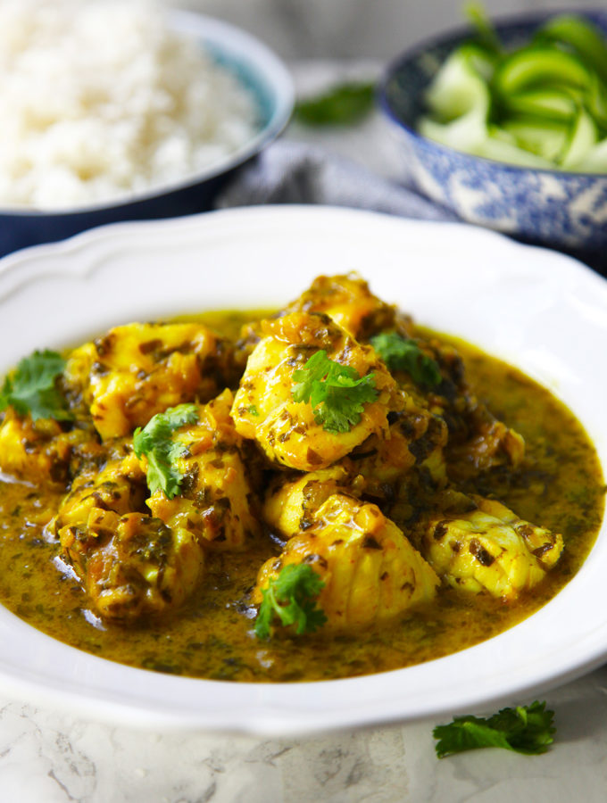 Tamarind and coriander fish is a delicious main dish that the whole family will love