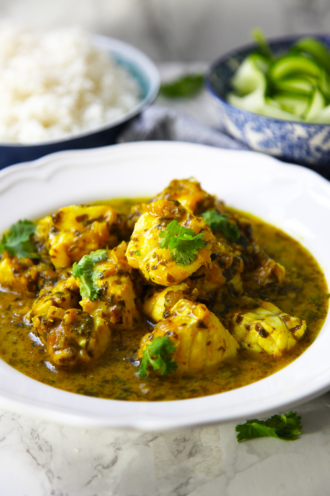 Tamarind and coriander fish is a delicious main dish that the whole family will love