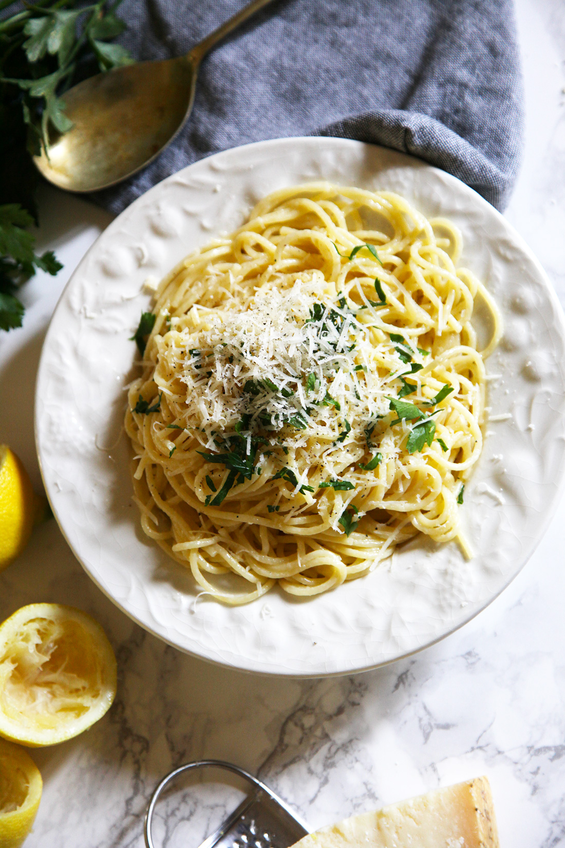 Pasta al Limone - because we moved to Italy! - Little Big H